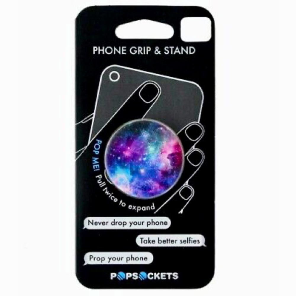 PopSockets Blue Nebula Expanding Phone Grip & Stand NEW!!